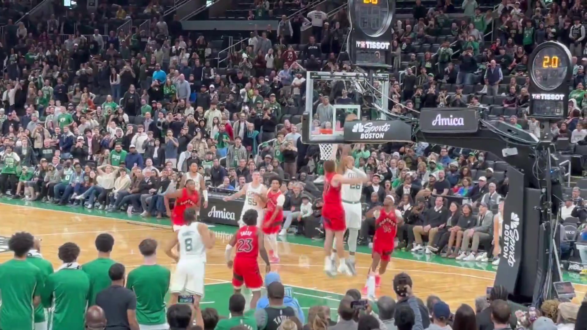 季前赛这么刺激的绿军